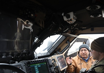 2 Airmen attend JLTV OPNET for first time