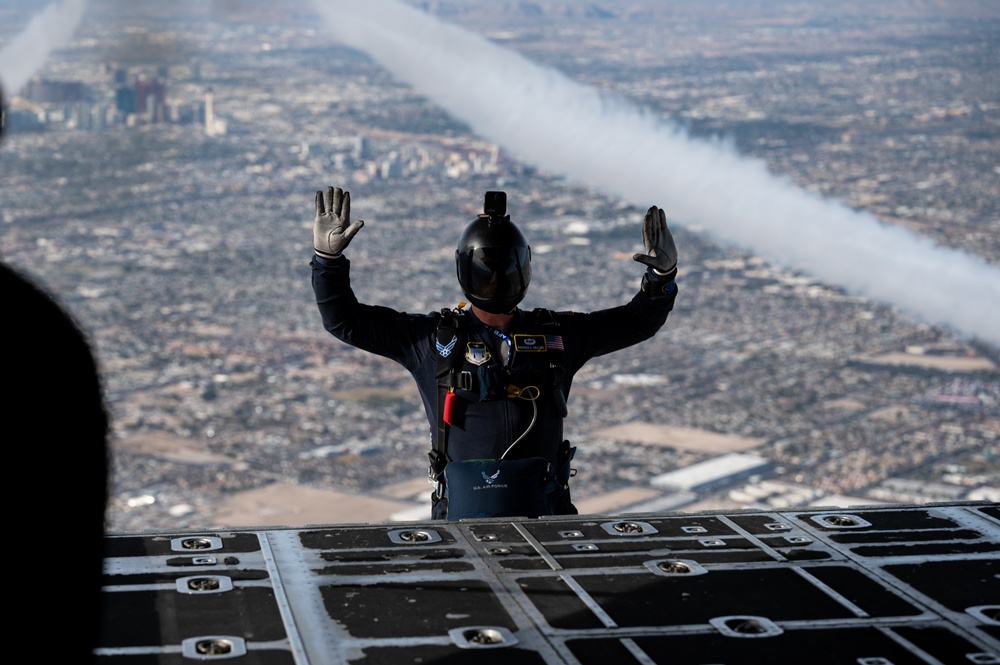 U.S. Air Force Academy Wings of Blue Airshow 2022 day 2