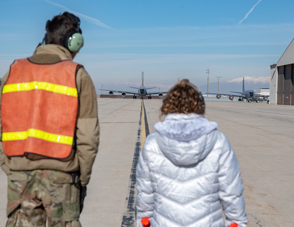 CMSgt Williams &amp; MSgt Armstrong Fini-Flight