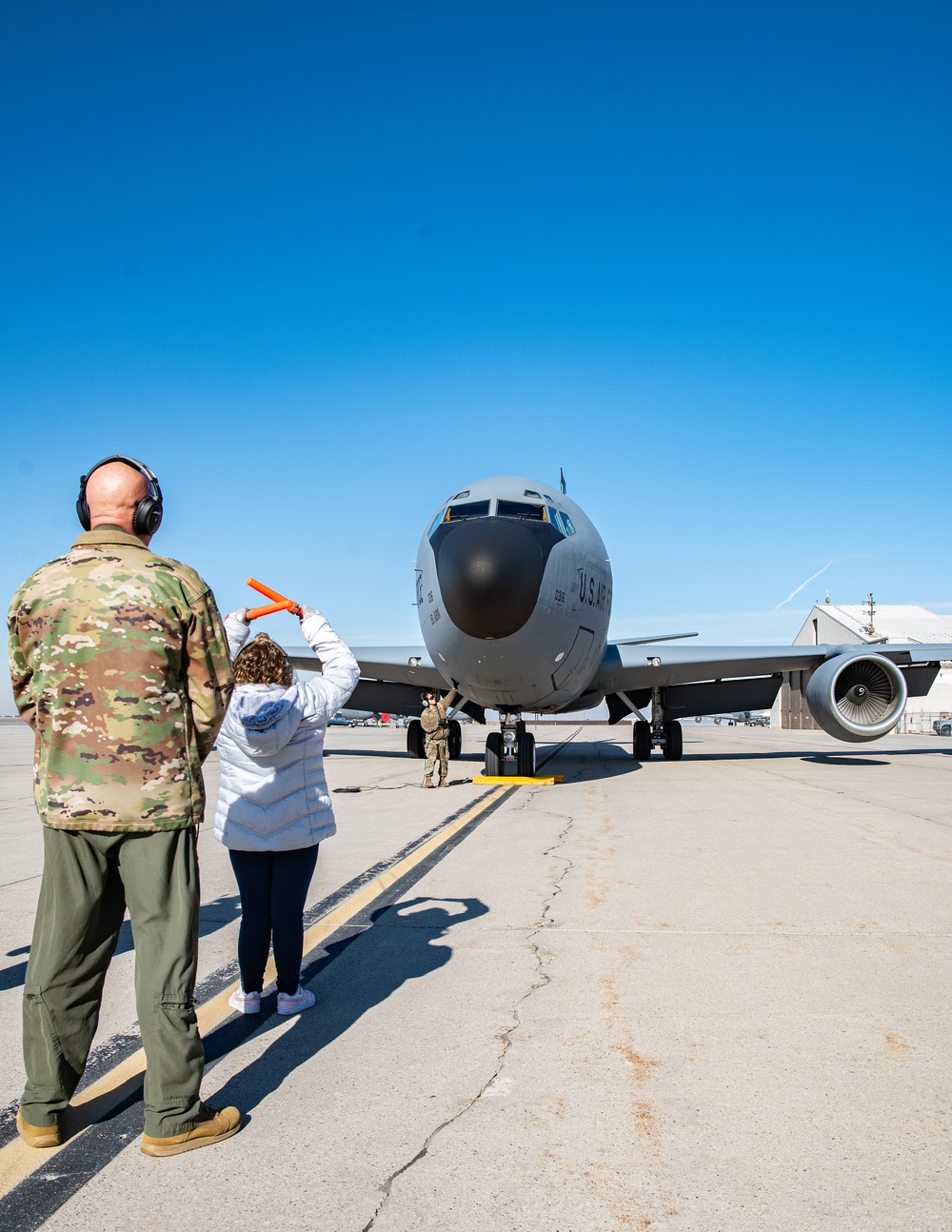 CMSgt Williams &amp; MSgt Armstrong Fini-Flight