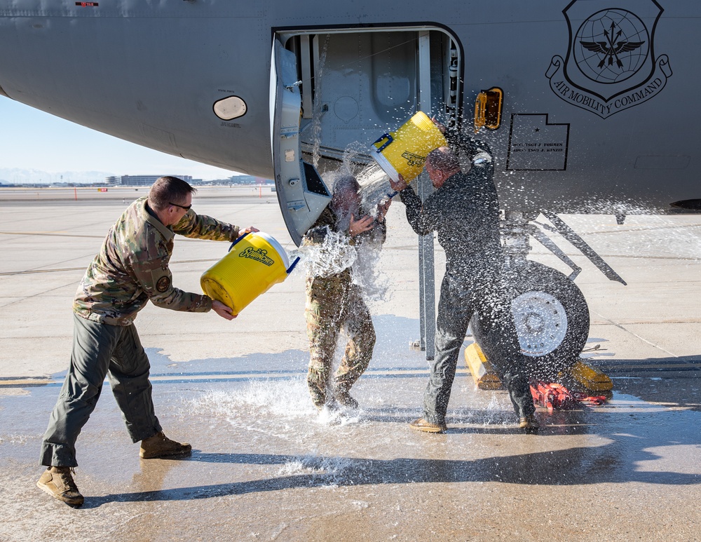 CMSgt Williams &amp; MSgt Armstrong Fini-Flight