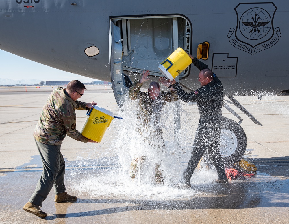 CMSgt Williams &amp; MSgt Armstrong Fini-Flight