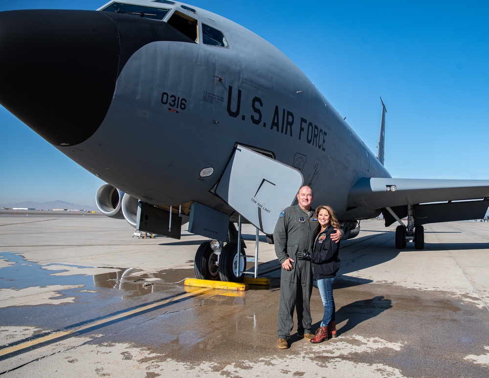 CMSgt Williams &amp; MSgt Armstrong Fini-Flight