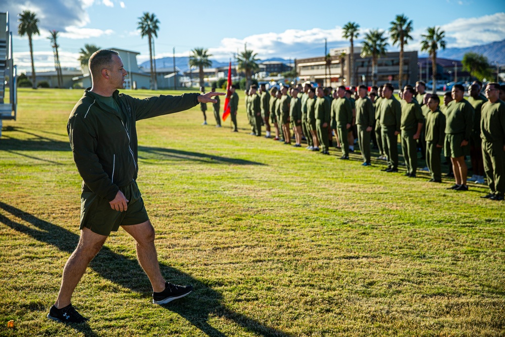 MCAGCC celebrates 247th Marine Corps birthday with formation run