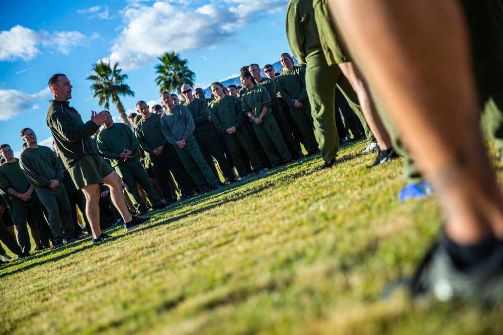 MCAGCC celebrates 247th Marine Corps birthday with formation run