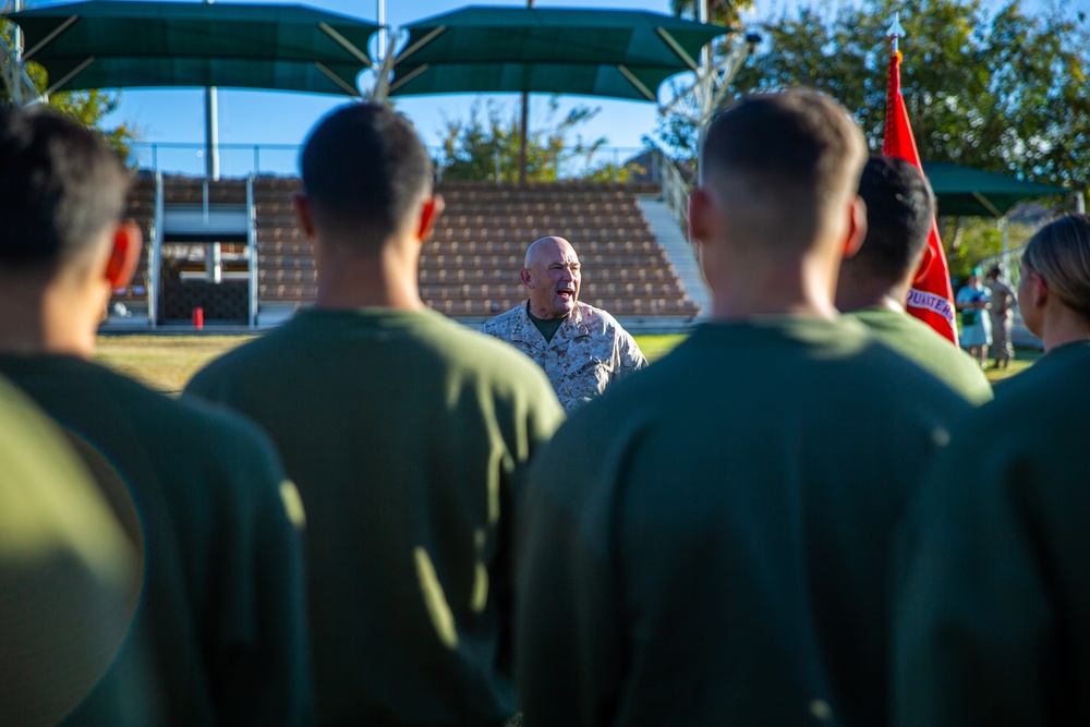 MCAGCC celebrates 247th Marine Corps birthday with formation run