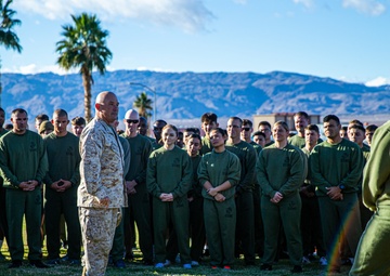 MCAGCC celebrates 247th Marine Corps birthday with formation run