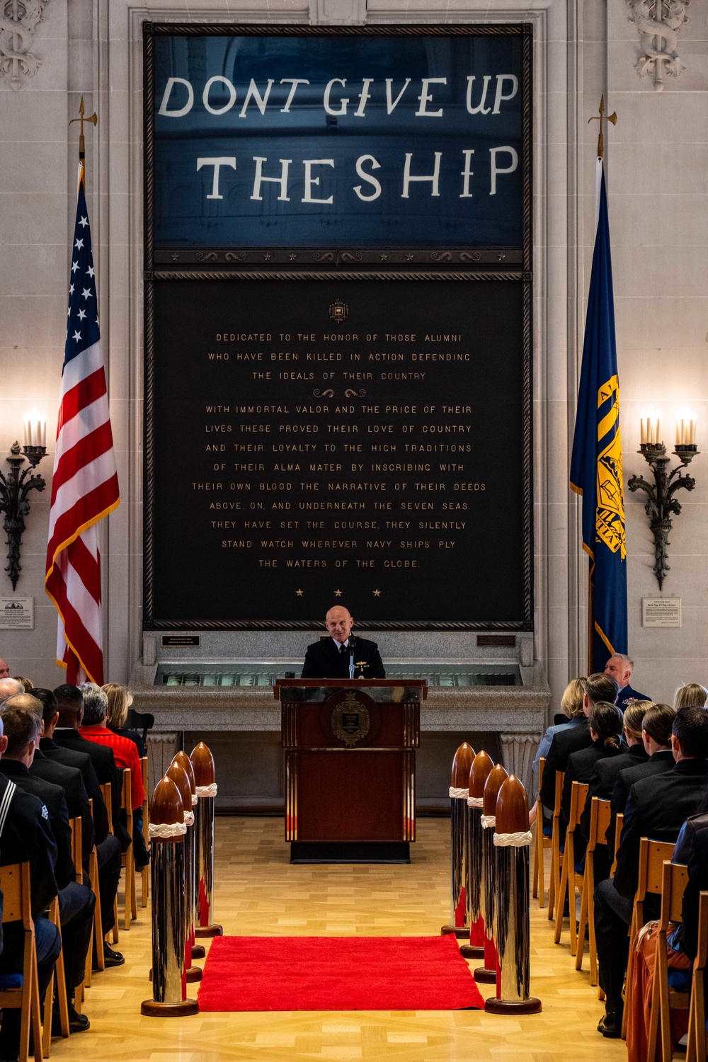 CNO Presides Over Vice Adm. Bill Merz's Retirement