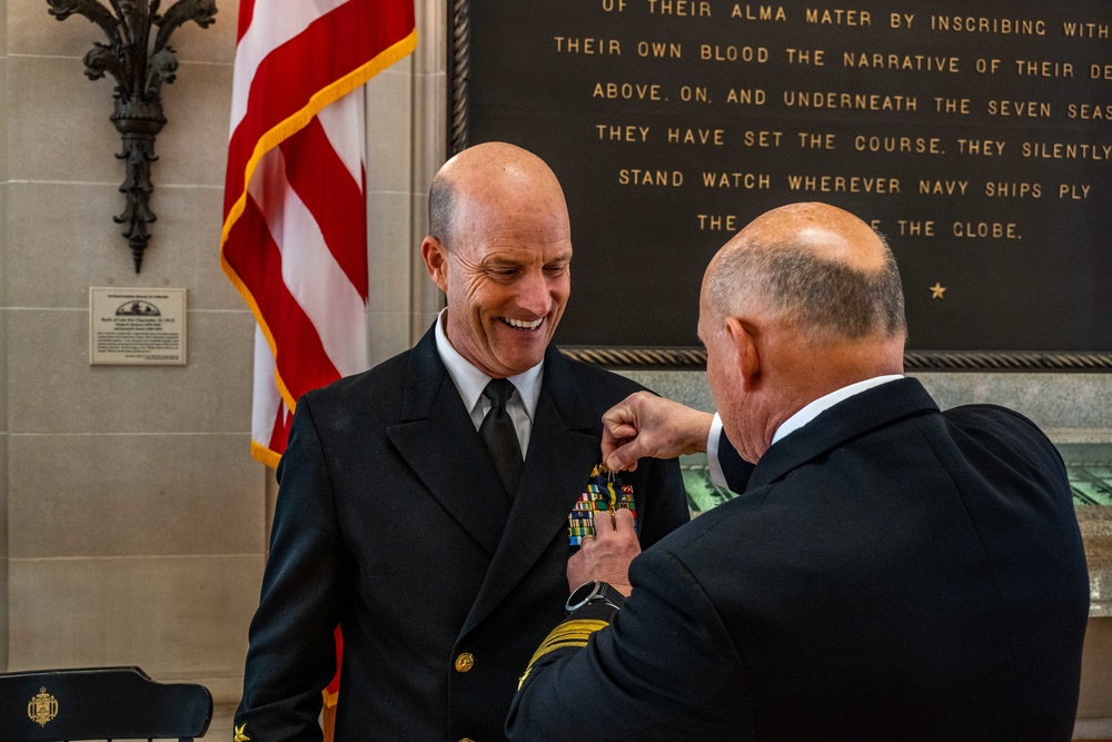 CNO Presides Over Vice Adm. Bill Merz's Retirement