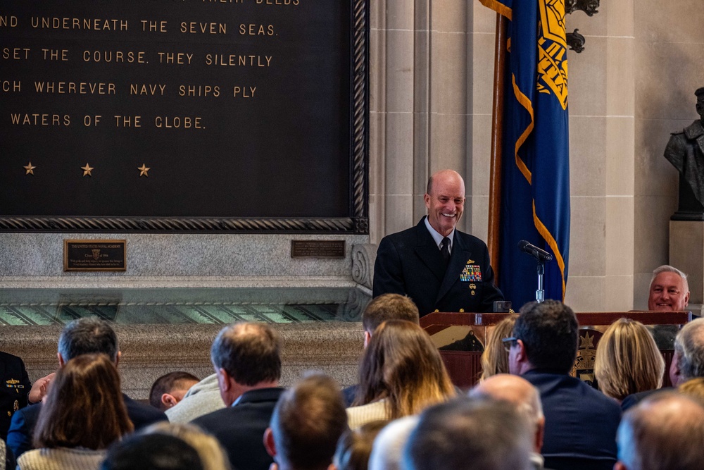 CNO Presides Over Vice Adm. Bill Merz's Retirement