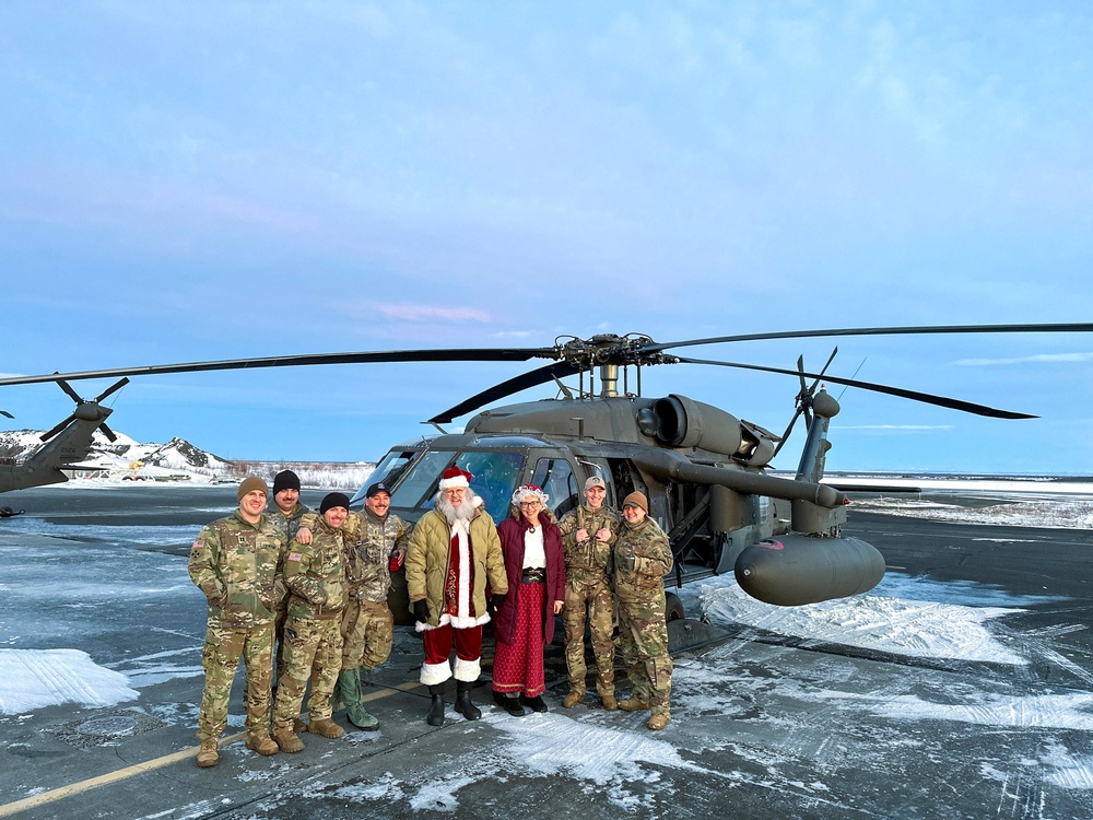Alaska National Guard upgrades Santa’s sleigh for Scammon Bay