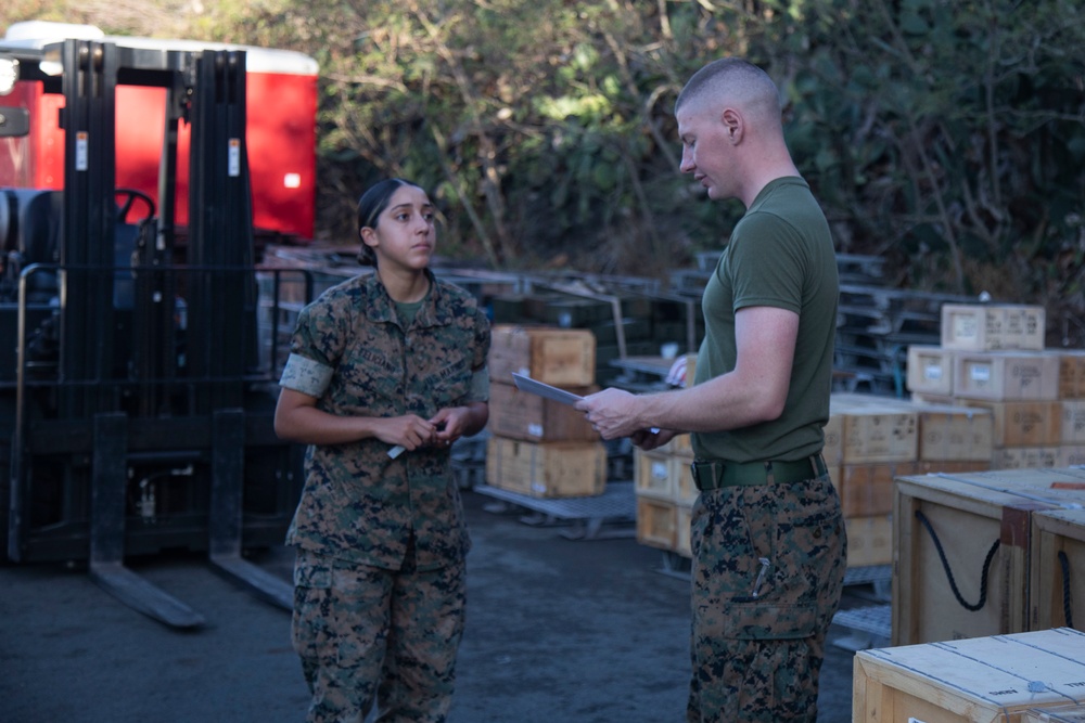 Ammunition Supply Point Supports Training on MCBH