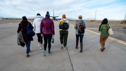 Holloman Airmen and spouses embark on tanker incentive flight