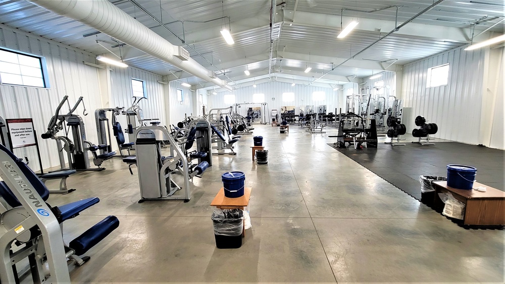 Fort McCoy's secondary fitness facility — Building 1395