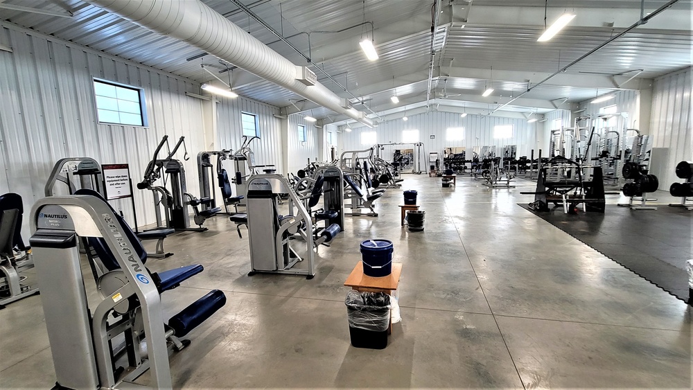 Fort McCoy's secondary fitness facility — Building 1395