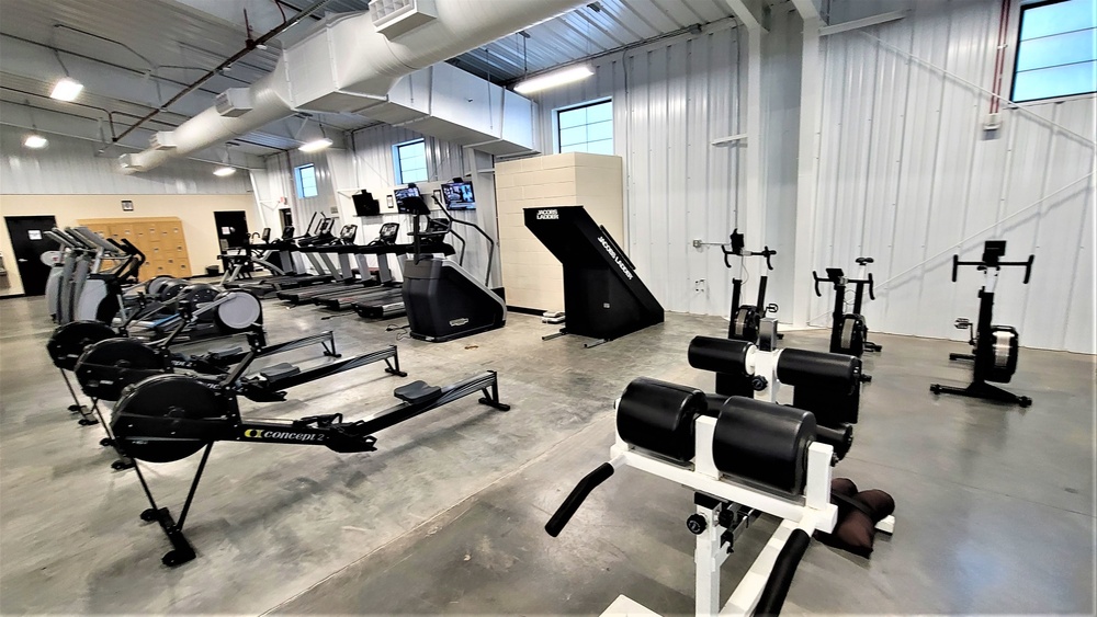 Fort McCoy's secondary fitness facility — Building 1395