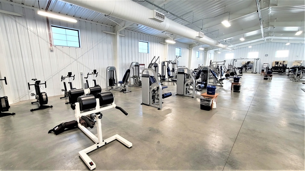 Fort McCoy's secondary fitness facility — Building 1395