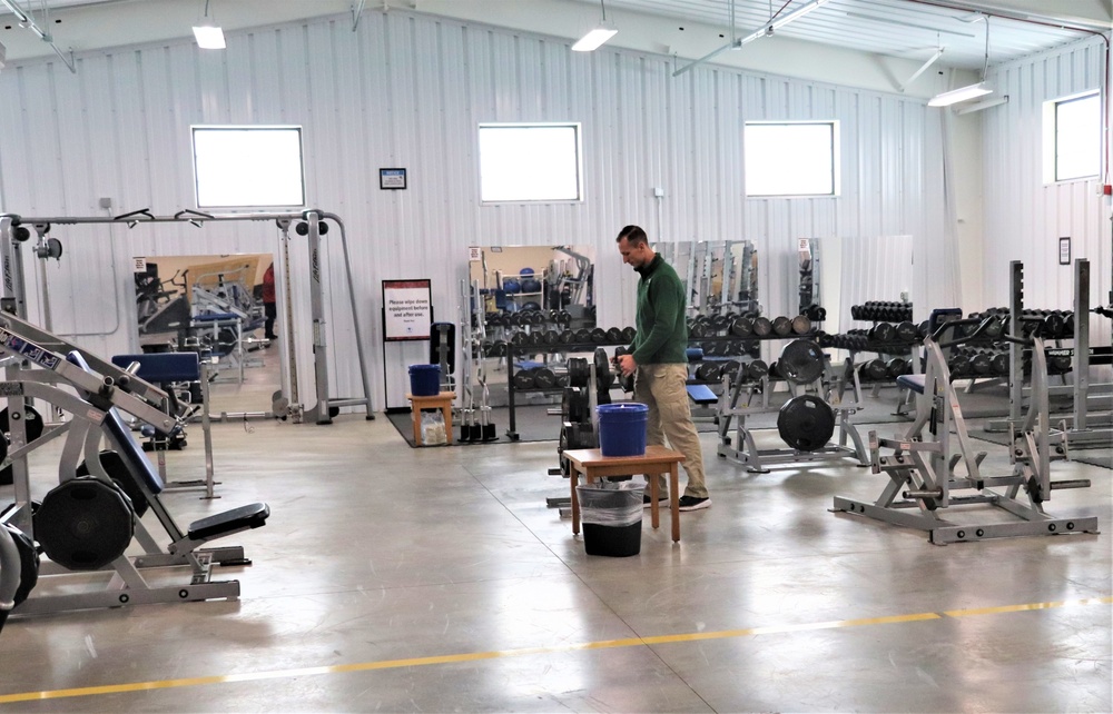 Fort McCoy's secondary fitness facility — Building 1395