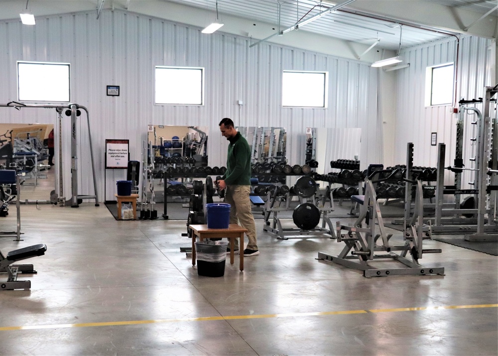 Fort McCoy's secondary fitness facility — Building 1395