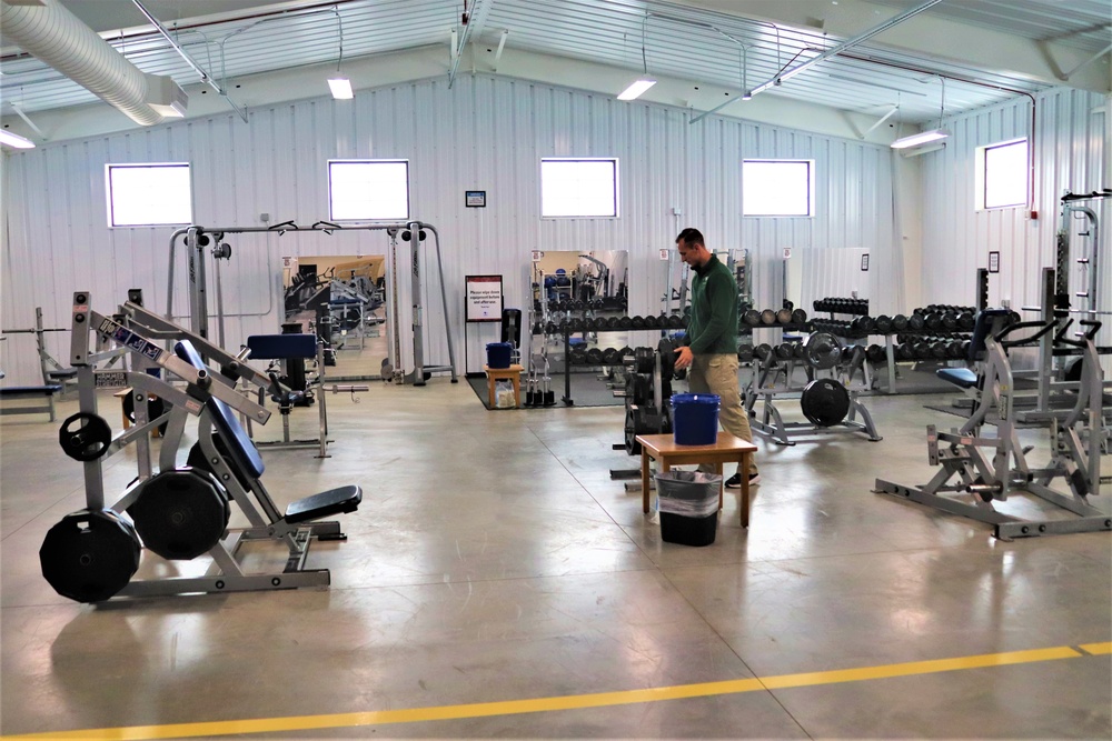 Fort McCoy's secondary fitness facility — Building 1395