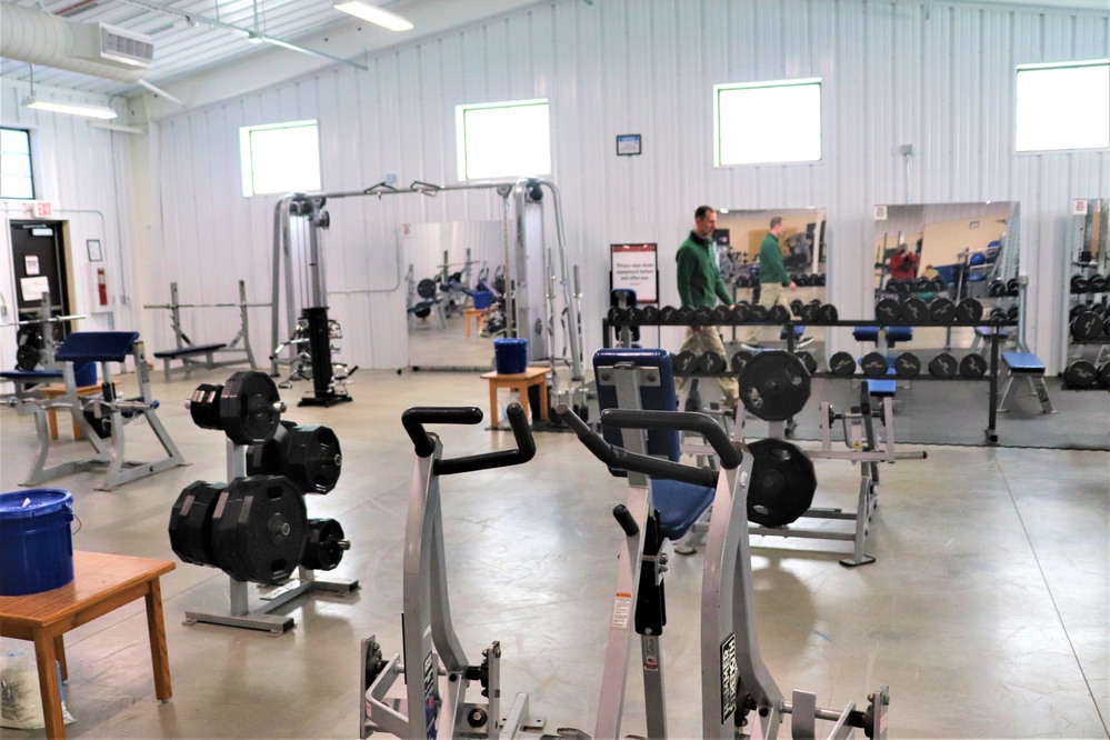 Fort McCoy's secondary fitness facility — Building 1395