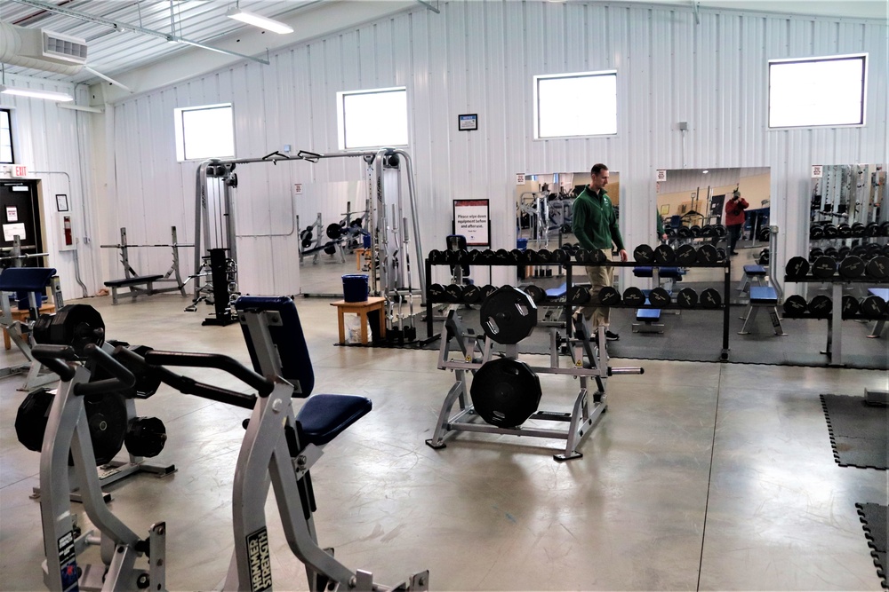 Fort McCoy's secondary fitness facility — Building 1395