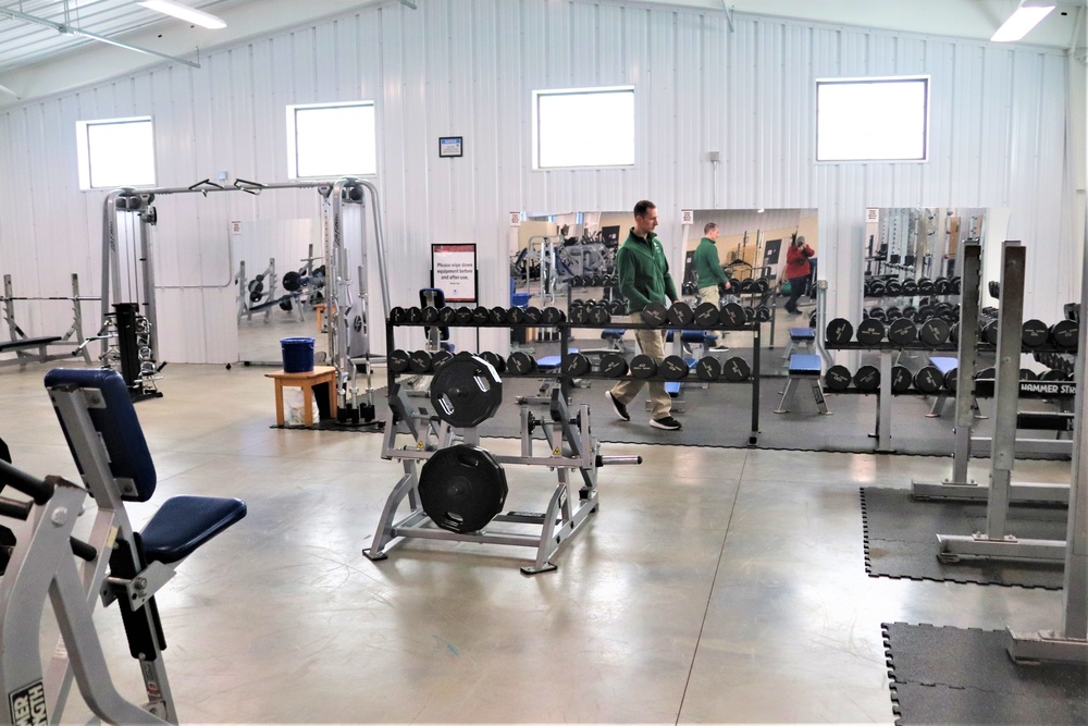 Fort McCoy's secondary fitness facility — Building 1395