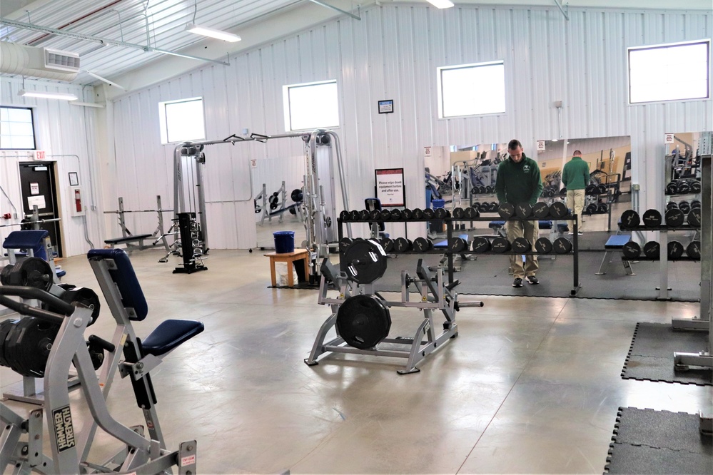 Fort McCoy's secondary fitness facility — Building 1395