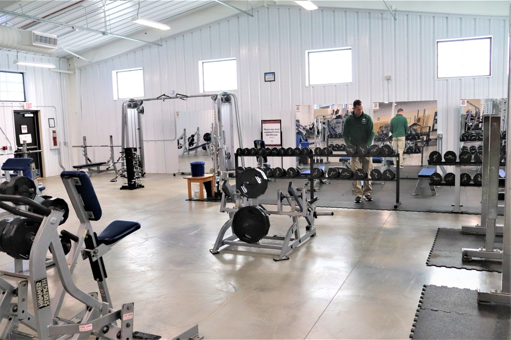 Fort McCoy's secondary fitness facility — Building 1395