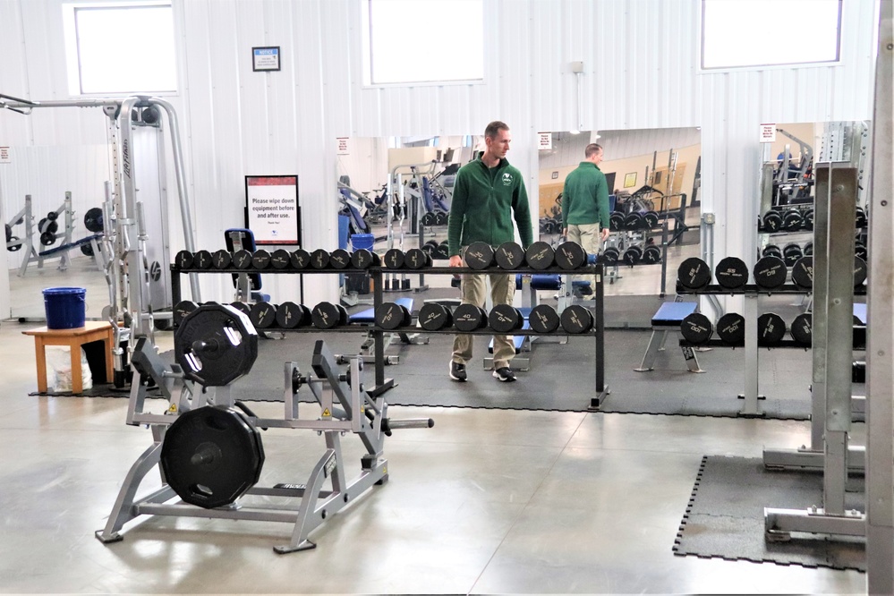 Fort McCoy's secondary fitness facility — Building 1395