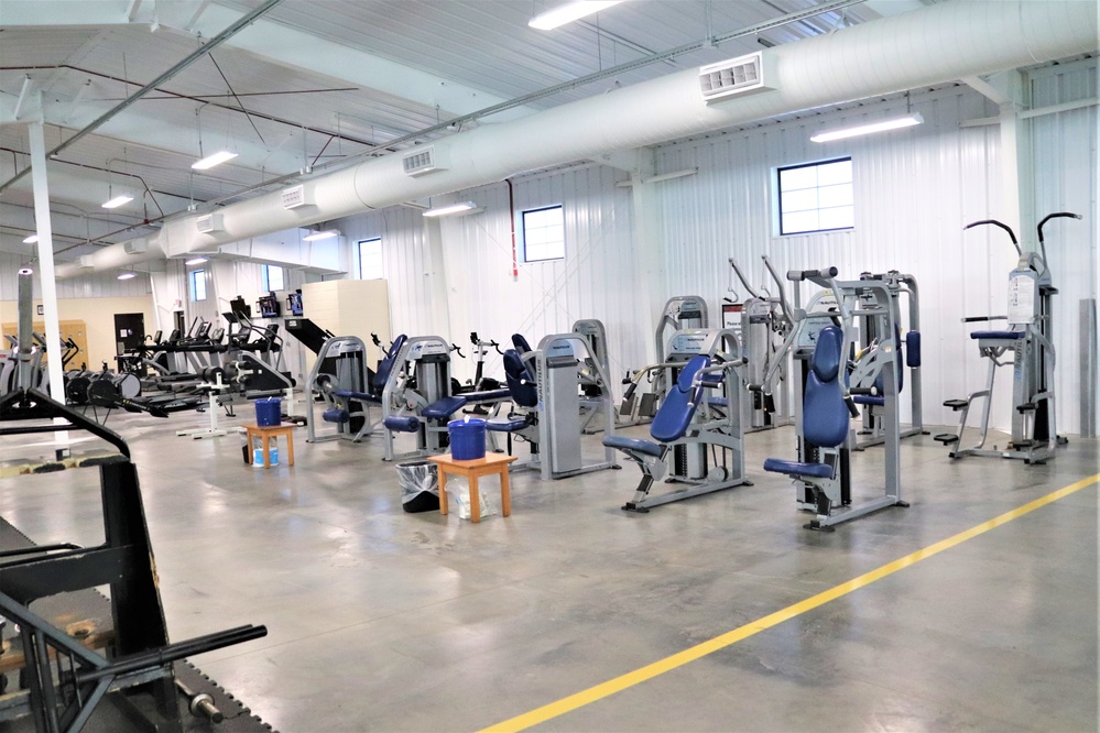 Fort McCoy's secondary fitness facility — Building 1395