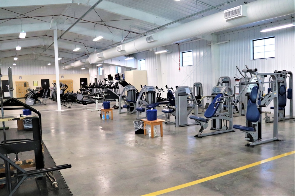 Fort McCoy's secondary fitness facility — Building 1395