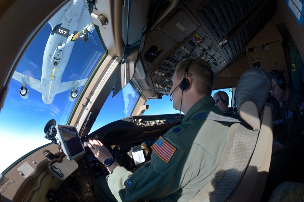 Pease crew flies record-breaking KC-46 endurance mission