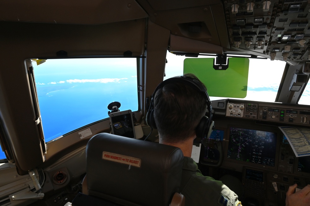 Pease crew flies record-breaking KC-46 endurane mission