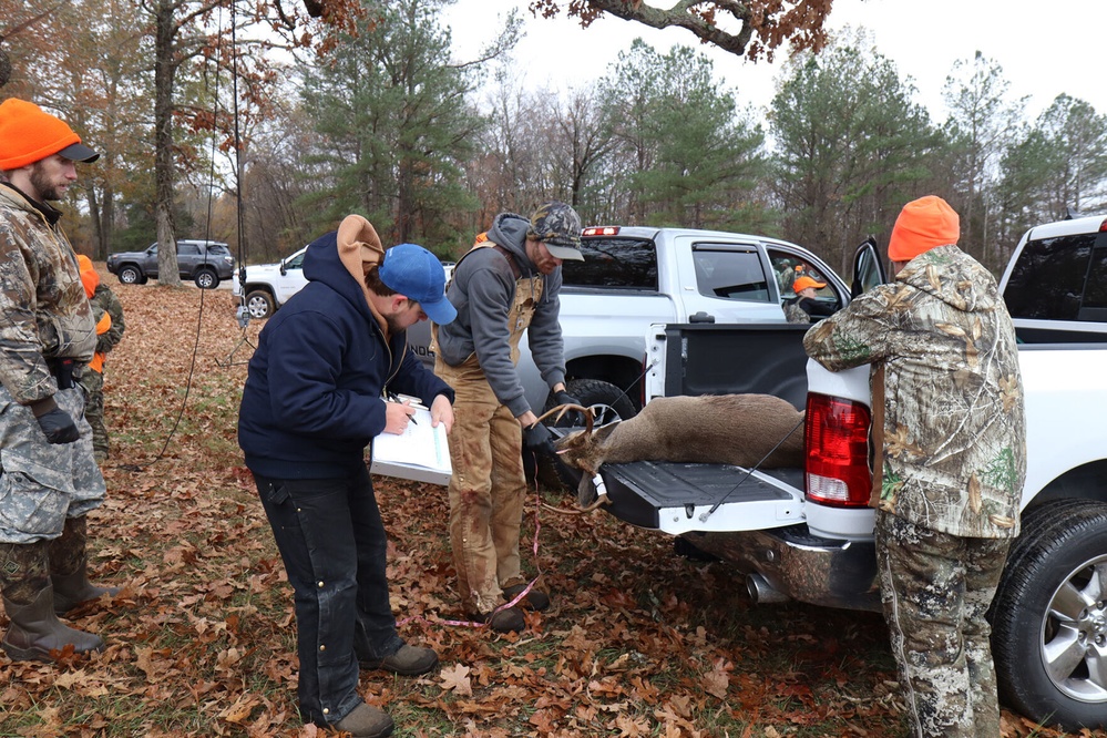 218 youth harvest 81 deer during Fort Campbell’s annual hunt