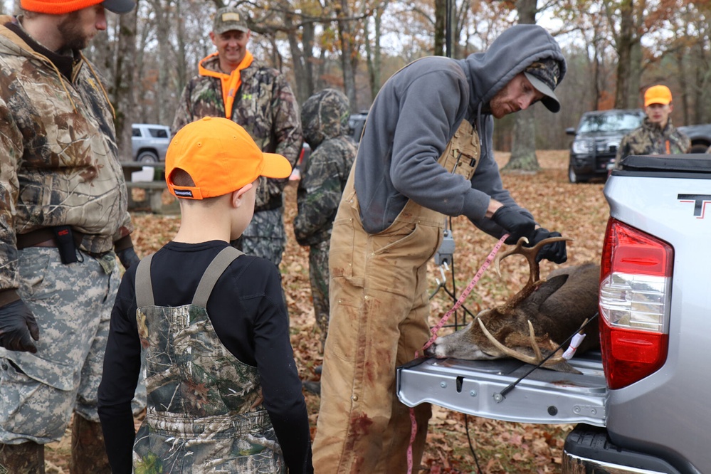 218 youth harvest 81 deer during Fort Campbell’s annual hunt