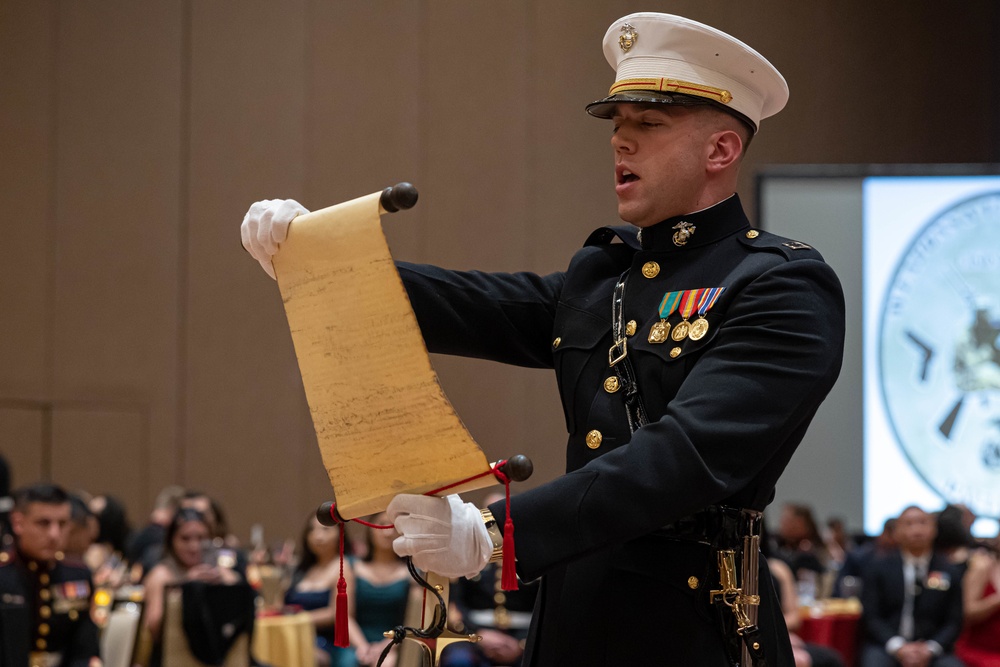 Weapons and Field Training Battalion ball