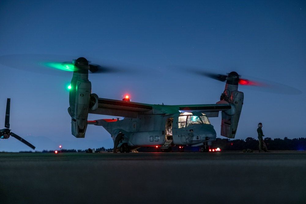 KEEN SWORD 23 | VMM-265 CONDUCTS ON AND OFF DRILLS FOR THE JAPAN GROUND SELF-DEFENSE FORCE