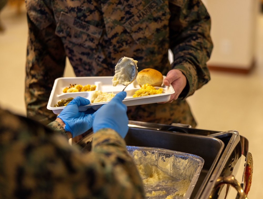 Security Battalion Turkey Feast