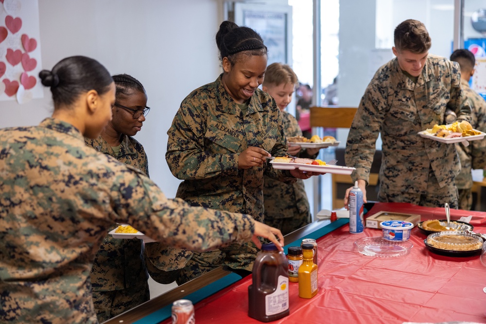 Security Battalion Turkey Feast