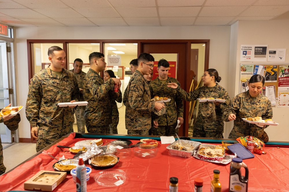 Security Battalion Turkey Feast