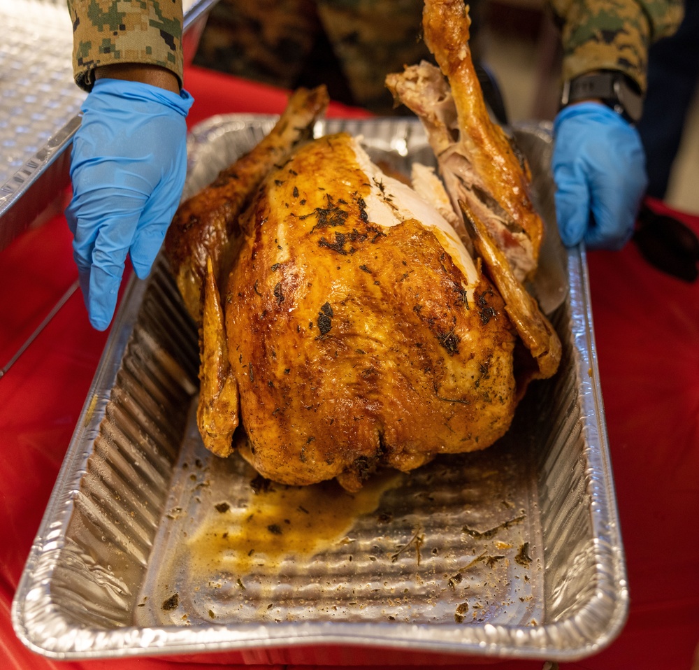 Security Battalion Turkey Feast