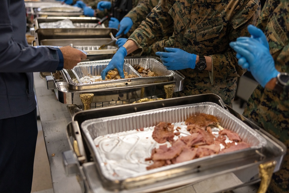 Security Battalion Turkey Feast