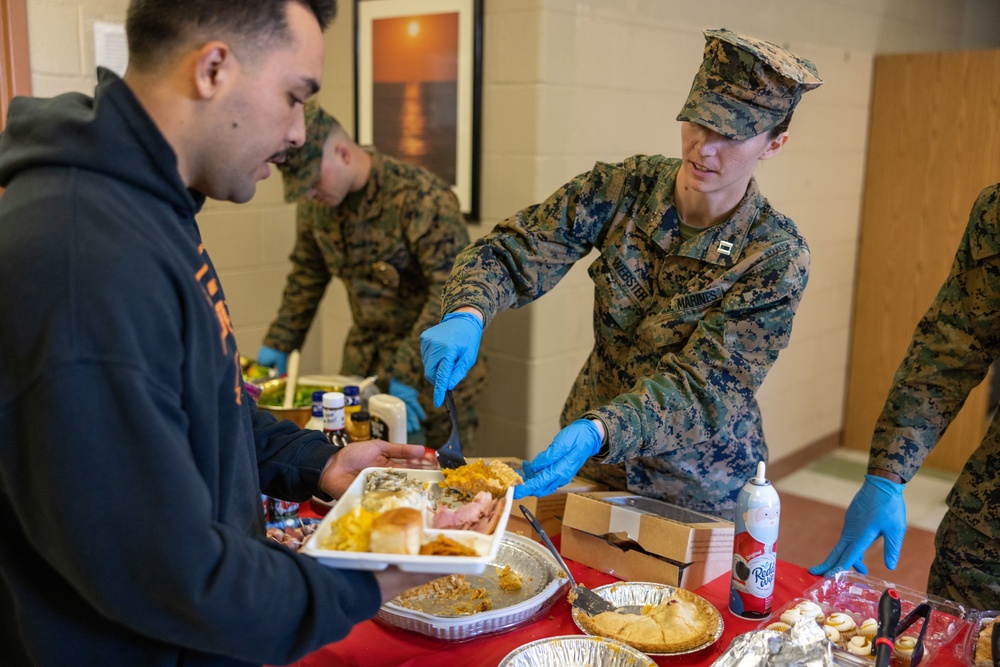 Security Battalion Turkey Feast