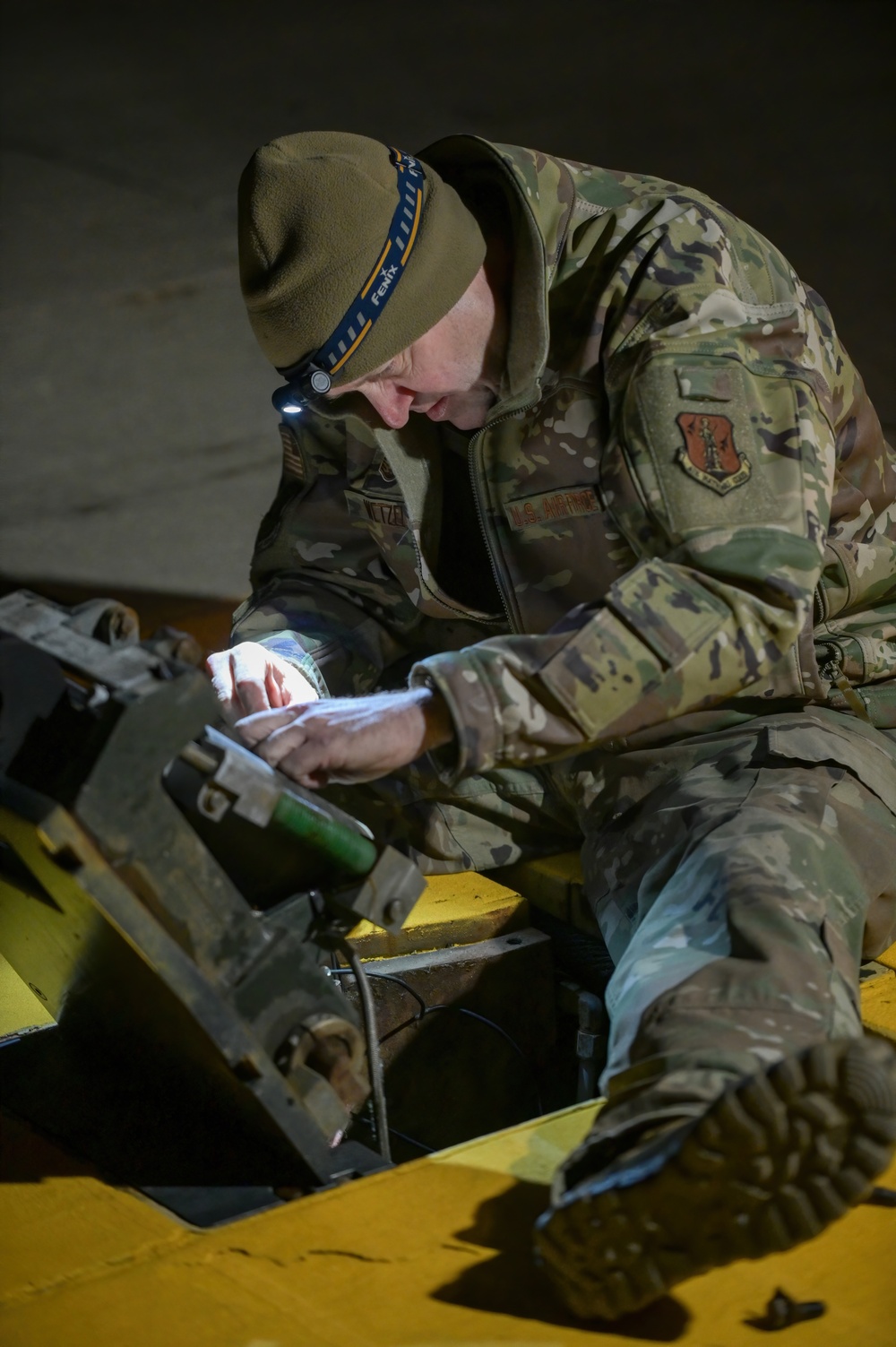 115th Fighter Wing Airmen maintain aircraft arresting systems