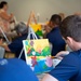 Wounded Warriors participate in painting as part of Warrior Care Month