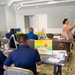 Wounded Warriors participate in painting as part of Warrior Care Month