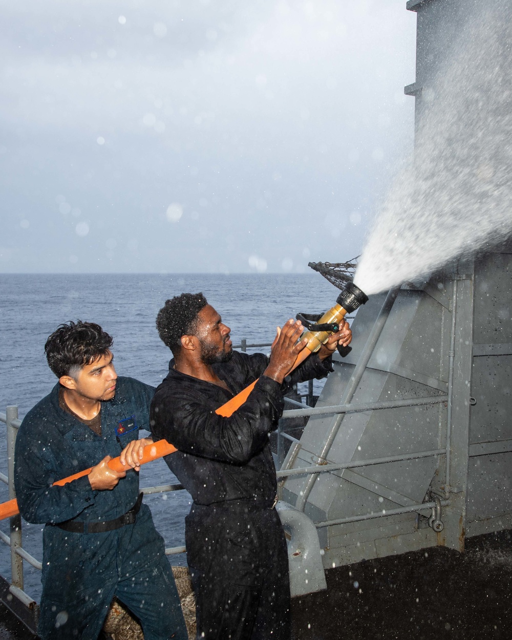 Daily operations aboard USS George H.W. Bush (CVN 77)