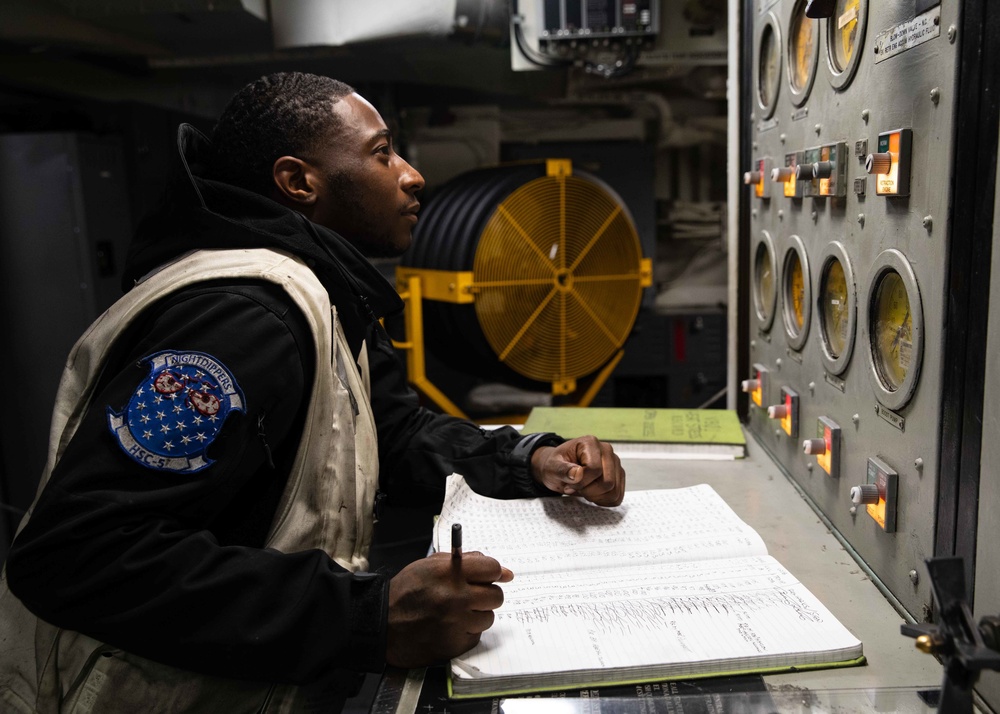 Daily Operations Onboard USS George H.W. Bush (CVN 77)