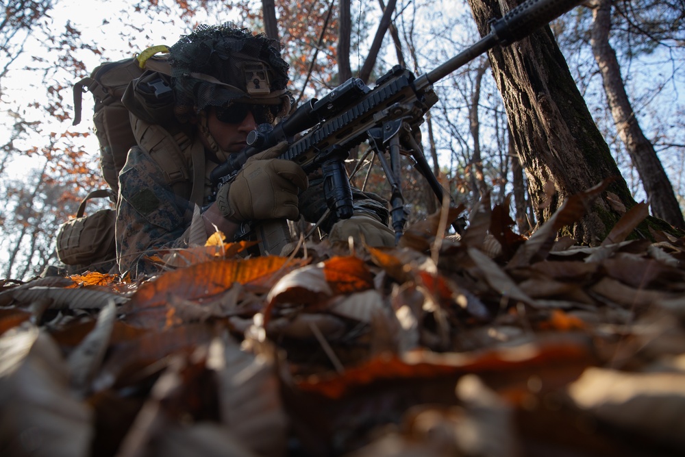 KMEP 23.1: U.S. Marines and United Nations Command Honor Guard forces conduct an Air Assault